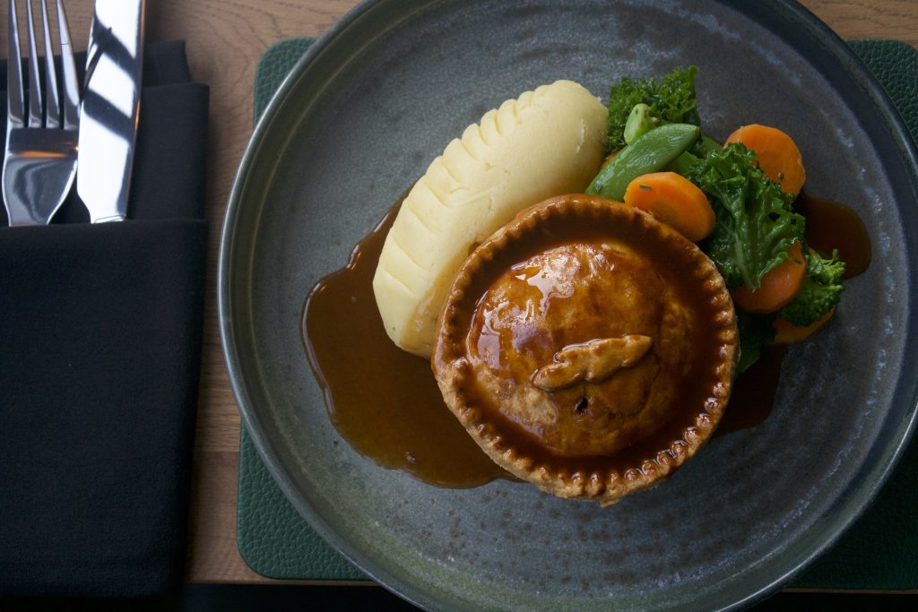 Delicious food at The Chequers